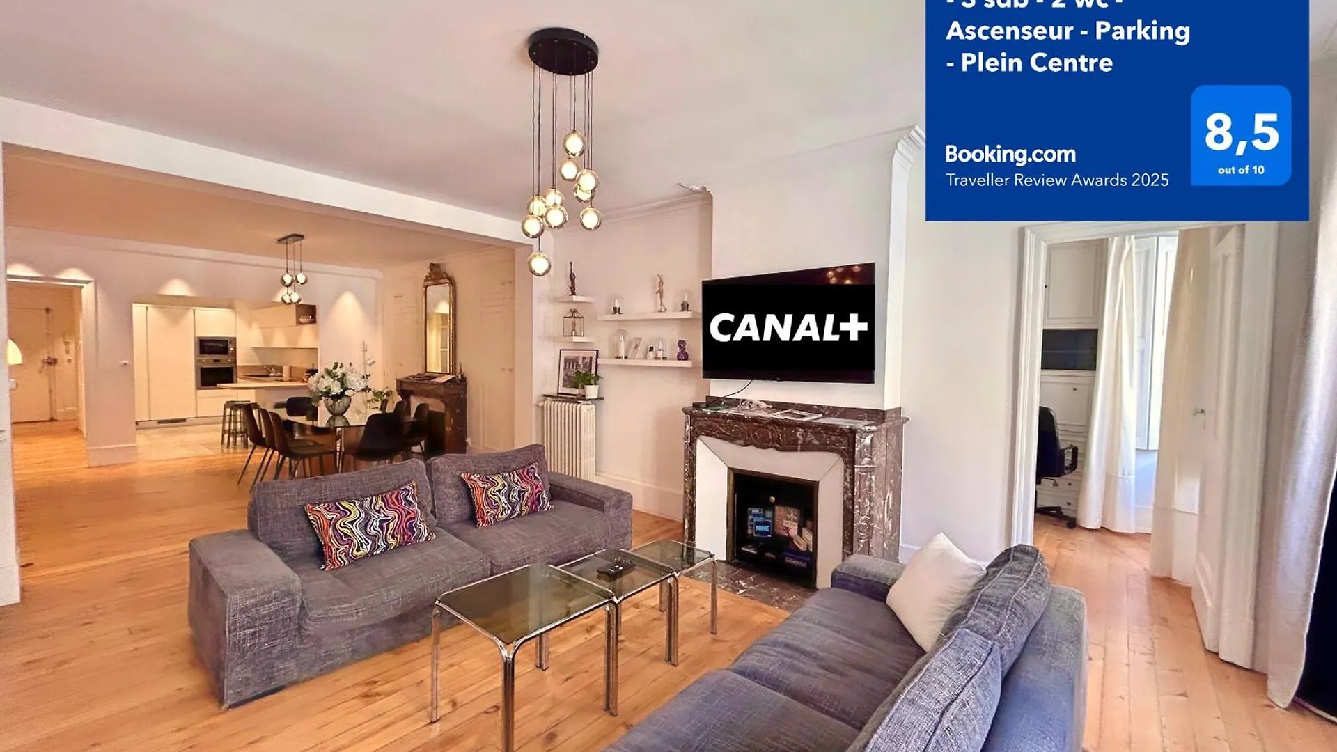 Appartement L'Elegant Paradoux - 3 Sdb - 2 Wc - Ascenseur - Parking - Plein Centre Toulouse